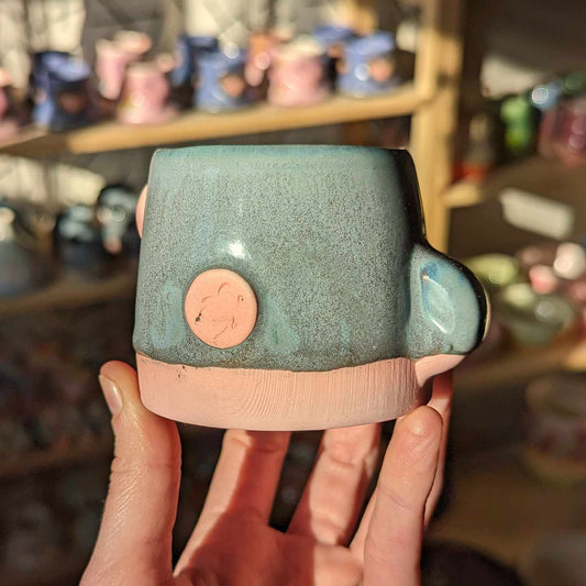 6oz ♡ Cappuccino Cup Candle -  Cursed Candle Co Collab